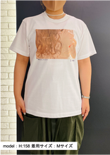 画像をギャラリービューアに読み込む, 「解放区」 つもい Tシャツ フロント
