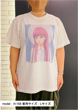 Load image into Gallery viewer, &quot;Lonely Drop&quot; Araki Rakka Long T-shirt Front &amp; Back
