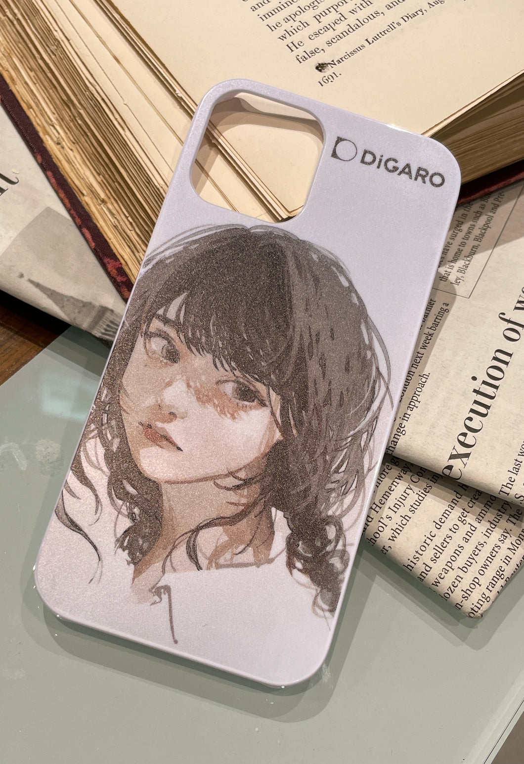 "Untitled # 1" Mumena DiGARO original limited smartphone case -Xperia series-