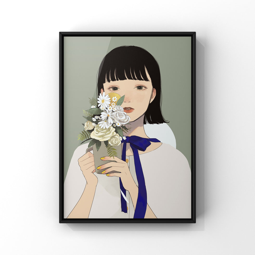 "Natsuhi respect to Yui Tamura" Nagi Poster / Poster A2 / A3