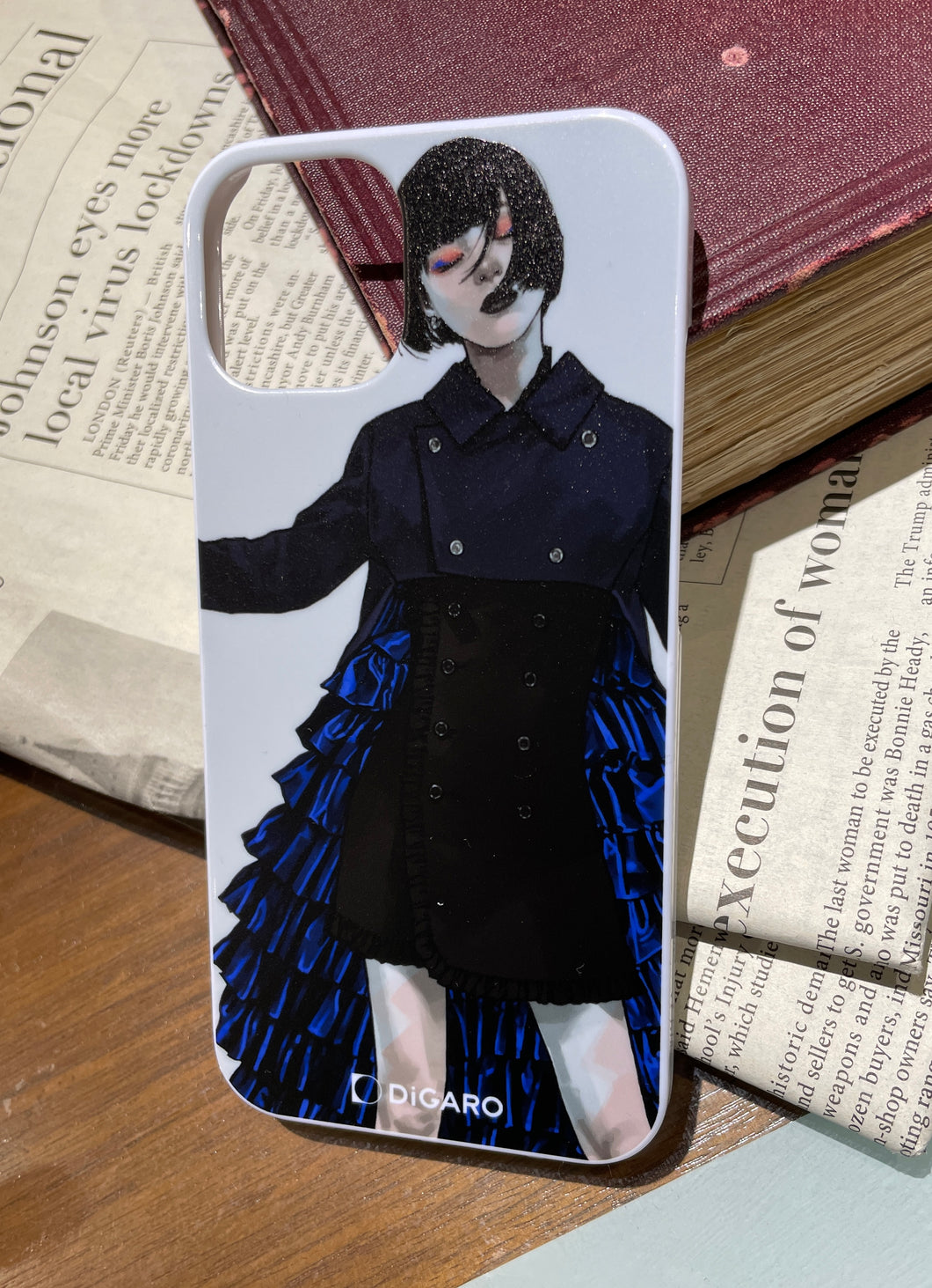 "Exposure" Kori Aoki DiGARO limited smartphone case -Xperia series-