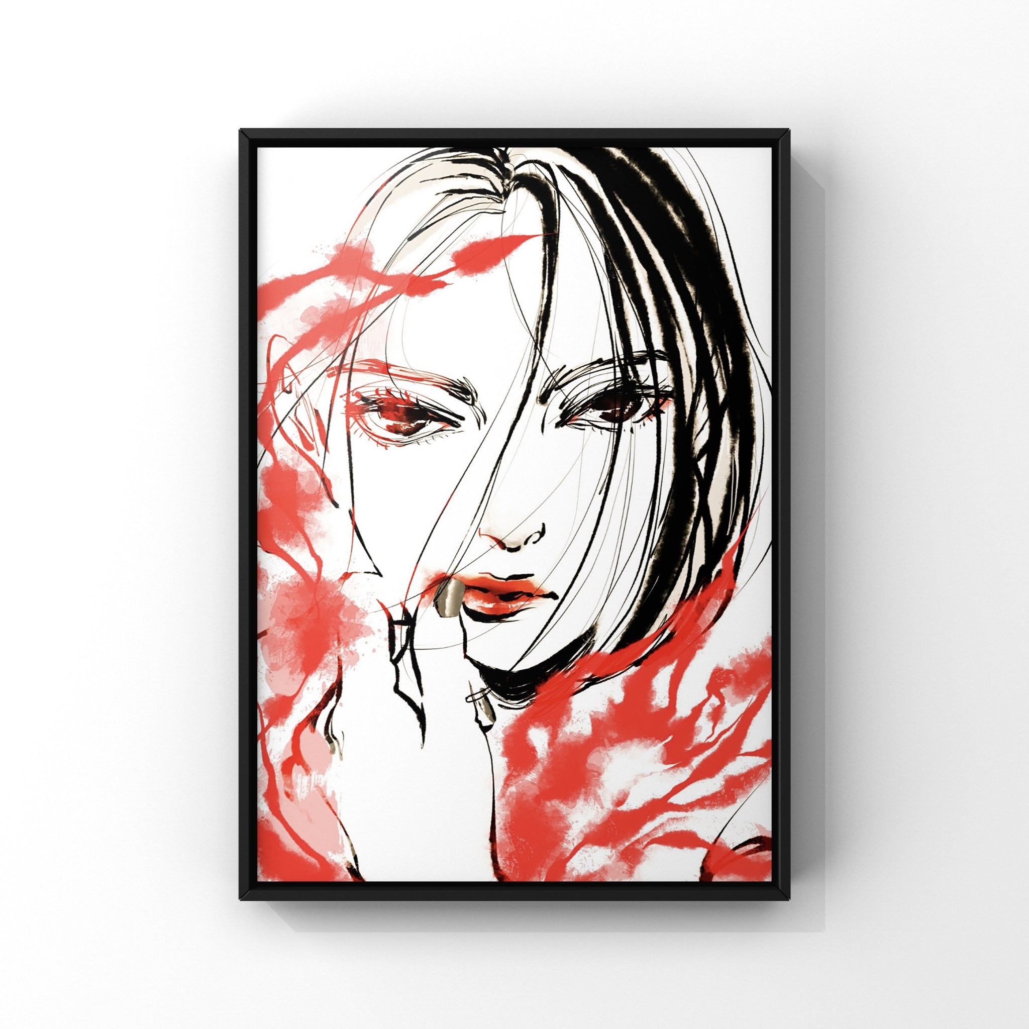 未開封】Think Rooo Lou アクリル キャンバス 原画 絵画