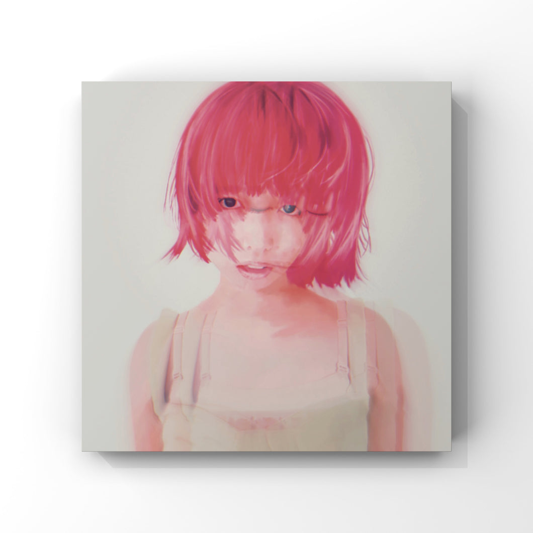 "Transparent girl" Kasumi lunch canvas print work /canvas S6・S4