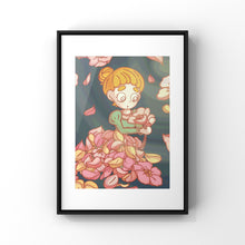 Load image into Gallery viewer, &quot;Spring yo Koi&quot; marinboo Framed print work / frame A3 / A4
