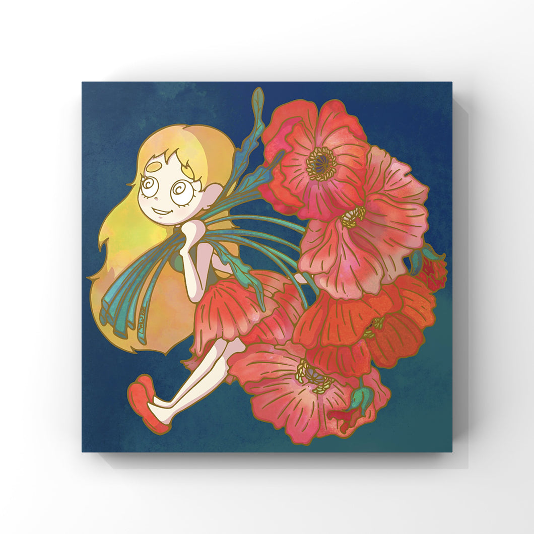 「花束を君に」marinboo キャンバスプリント作品/canvas S6・S4