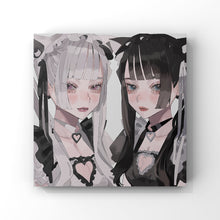 Load image into Gallery viewer, &quot;twincat&quot; Bekuko canvas print work /canvas S6・S4
