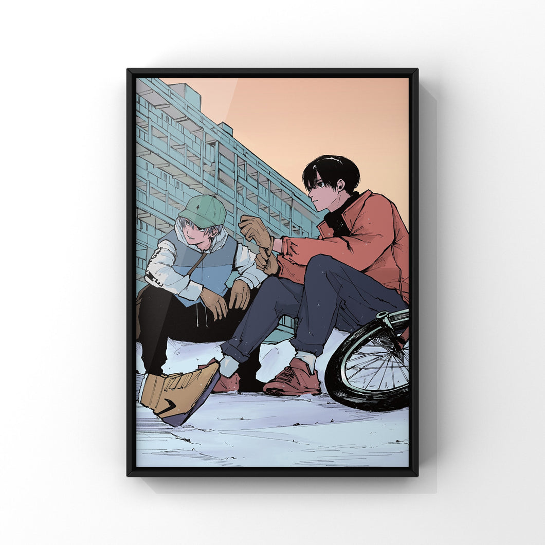 「雪が止んだ朝に」Biss ポスター/Poster A2・A3