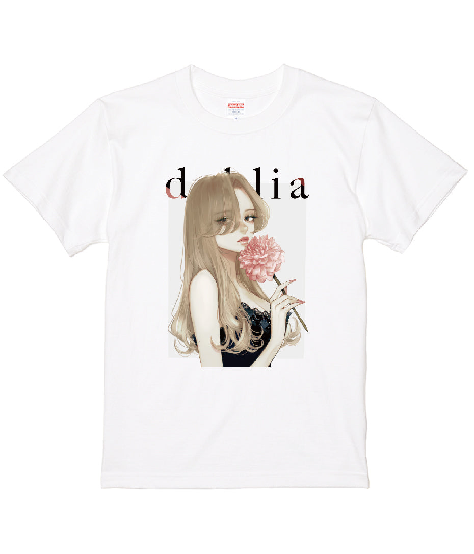 "Dahlia 2" Takenaka T-shirt Front & Back