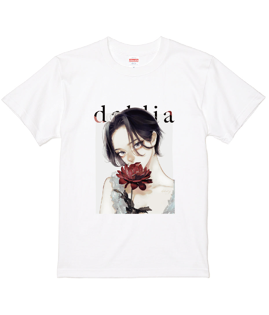 "Dahlia" Takenaka T-shirt front