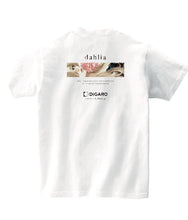 画像をギャラリービューアに読み込む, 「dahlia2」竹中 Tシャツ フロント&amp;バック
