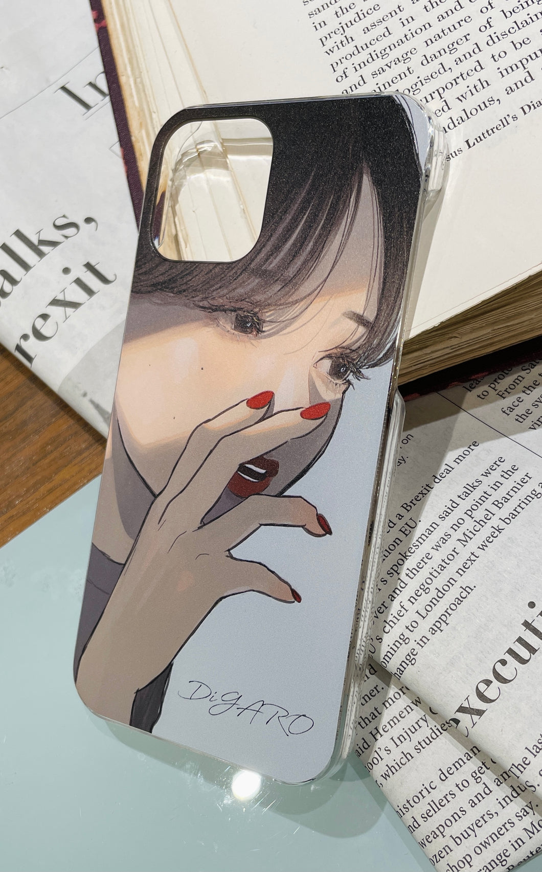 "Love call" Nagi DiGARO limited smartphone case -Galaxy series-